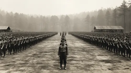 河端哲朗氏が入社した1979年の野村證券では、スパルタ式（軍隊式）の厳しい合宿研修が行われていた。